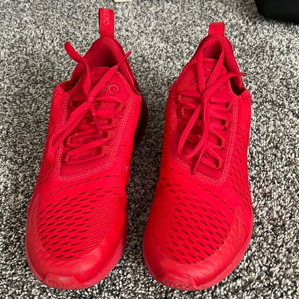 red air max 270s
